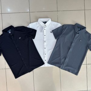 Premium Men’s Short Sleeve Casual Button-Up Shirts | Multiple Colors | Stylish & Comfortable